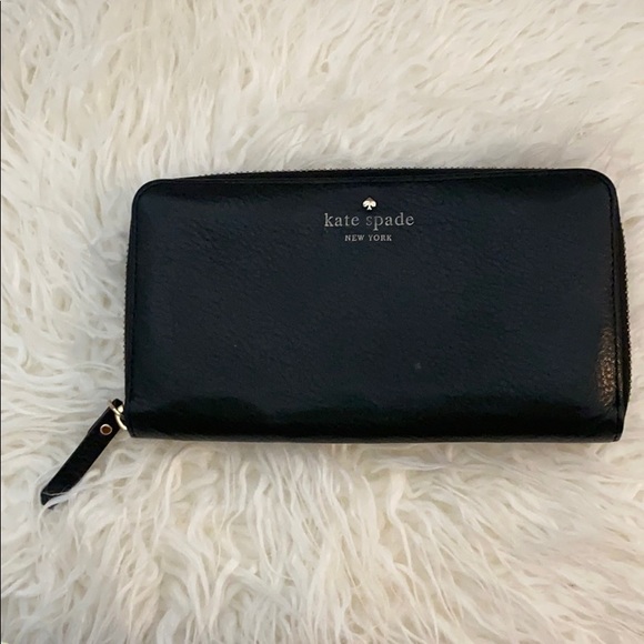Black Kate Spade Wallet - Picture 1 of 3